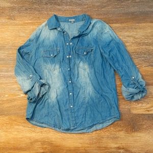 Charlotte Russe Jean Shirt
